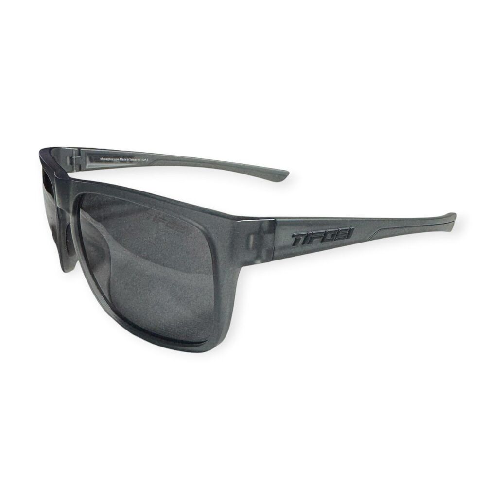 Tifosi Optics Swick Polarized Sunglasses Satin Vapor Frame Smoke Tint